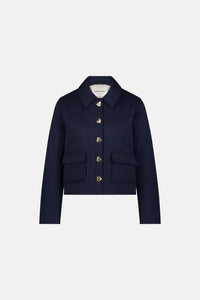 Jackie Padded Jacket | After Midnight Blue