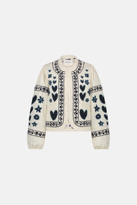 Simon Padded Jacket | Warm White