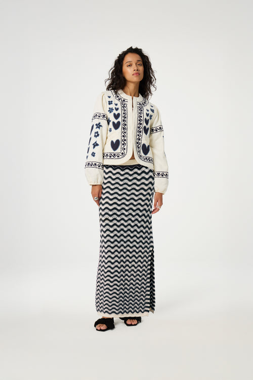 Simon Padded Jacket | Warm White