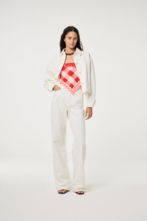 Gemma Jacket | Cream White