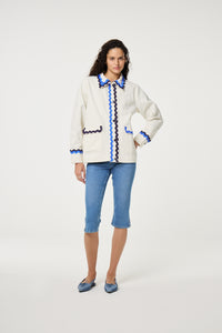Melodie Jacket | Cosy White