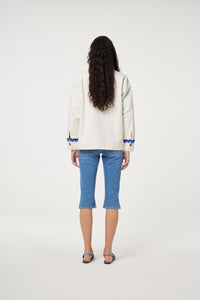 Melodie Jacket | Cosy White