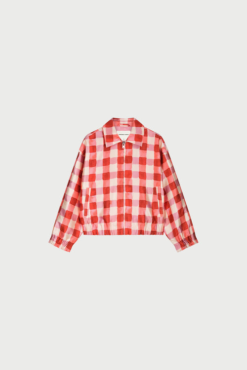 Jay Jacket | Tangerine Tango/Cosy White
