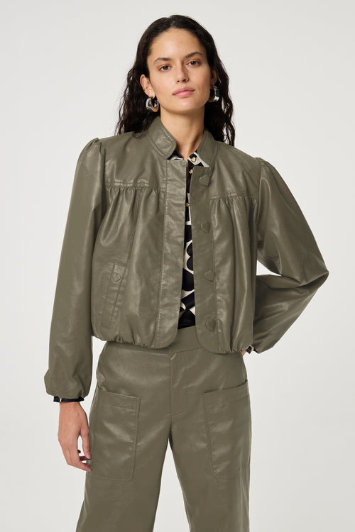 Frea Jacket | Dark Olive