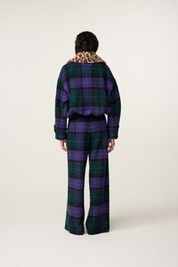 Jael Jacket | Purple/Green