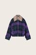 Jael Jacket | Purple/Green