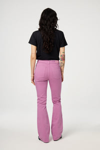 Eva Flare Jeans | Pink Frolly