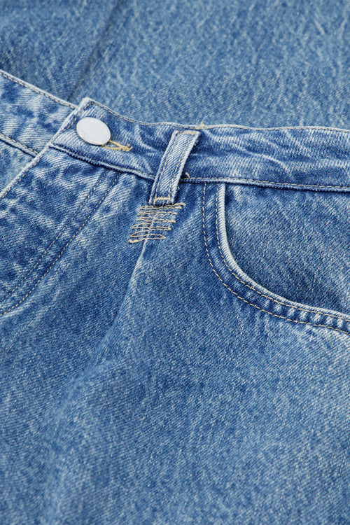 Lulu Loose Jeans | Faded Light Blue