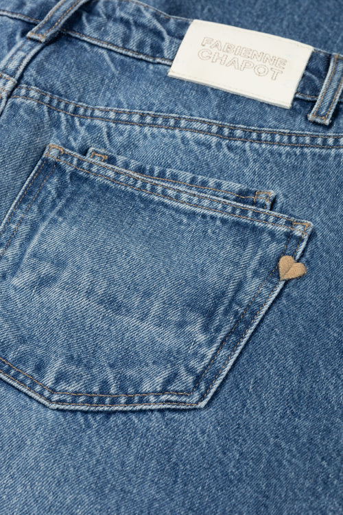 Betty Barrel Jeans | Mid Blue