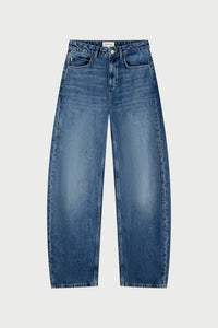 Betty Barrel Jeans | Mid Blue