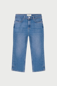 Carmen Capri Jeans | Mid Blue