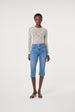 Carmen Capri Jeans | Mid Blue