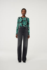 Zoe Boyfriend Jeans | Washed Black