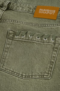 Zoe Boyfriend Jeans | Martini Olive