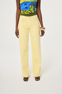 Lulu Loose Jeans | Lemon Meringue