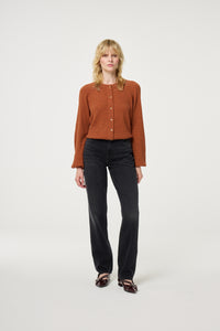 Marie Straight Leg Jeans | Black