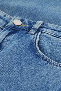 Thea Wide Leg Jeans | Mid Blue