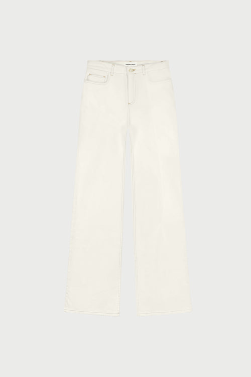 Vic Bootcut Jeans | Cream White