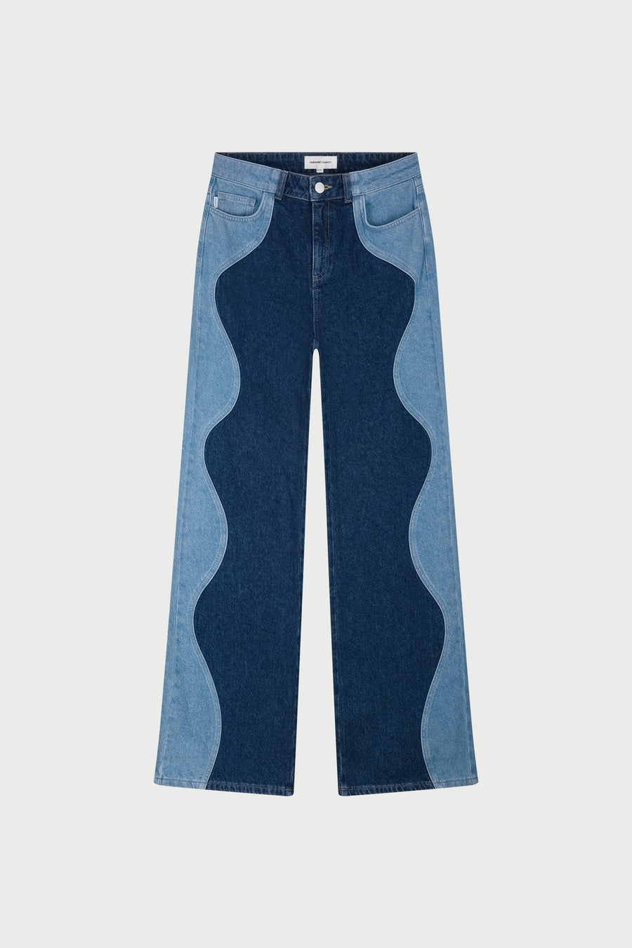 Thea Wavy Jeans | Wavy Blue