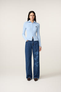 Zoe Boyfriend Jeans | Laser Rose