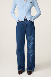 Zoe Boyfriend Jeans | Laser Rose