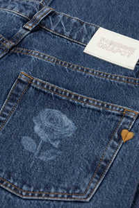 Zoe Boyfriend Jeans | Laser Rose