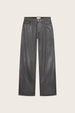 Zoe Boyfriend Jeans | Waxed Brown