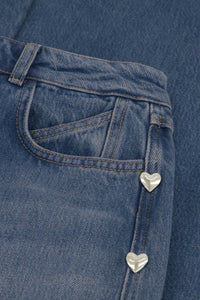 Alex Wide Leg Jeans | Medium Aged