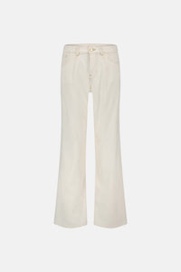 Lucy Wide Leg Jeans | Warm White