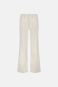 Lucy Wide Leg Jeans | Warm White