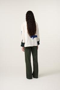 Zoe Boyfriend Jeans | Scarab Green