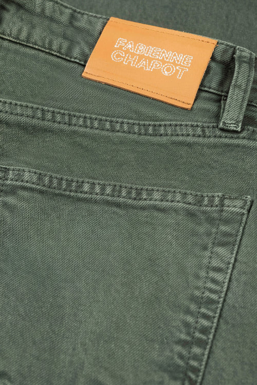 Zoe Boyfriend Jeans | Scarab Green