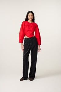 Zoe Boyfriend Jeans | Hearty Black