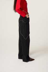 Zoe Boyfriend Jeans | Hearty Black