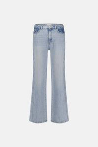 Alex Wide Leg Jeans | Faded Light Blue