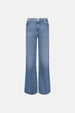 Thea Wide Leg Jeans | Mid Blue