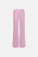 Hayley Wide Leg Cropped Jeans | Pink Glow