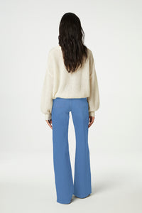Thea Wide Leg Jeans | Cornflower Blue