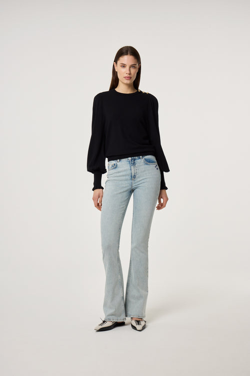 Eva Flare Jeans | Light Blue