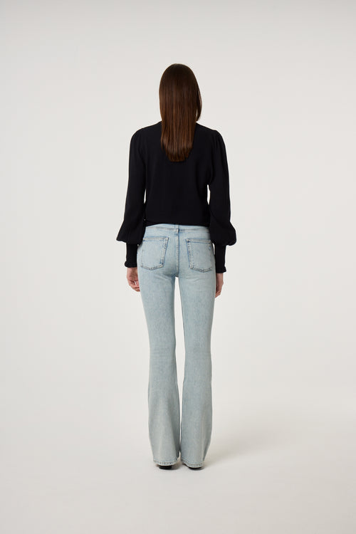Eva Flare Jeans | Light Blue