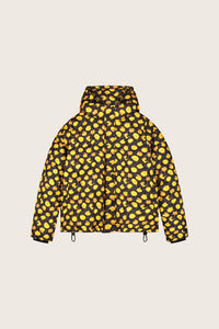 Prisca Puffer | Yellow/Brown