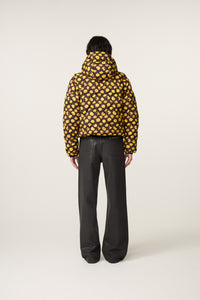 Prisca Puffer | Yellow/Brown