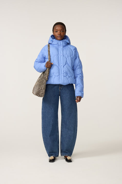 Prisca Puffer | Riad Blue