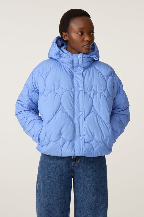 Prisca Puffer | Riad Blue