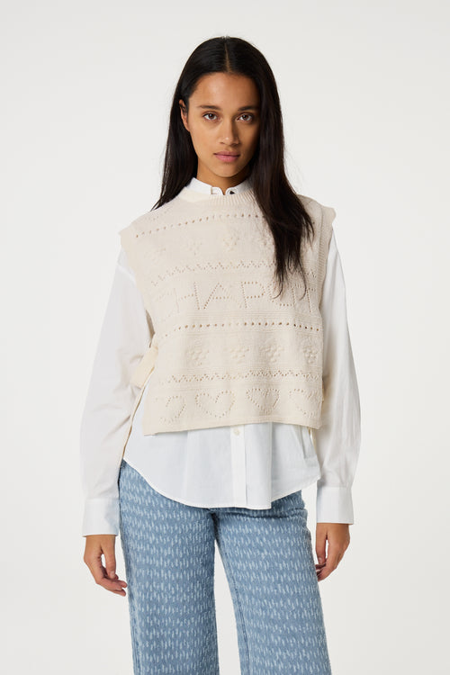 Kamilla Top | Cosy White