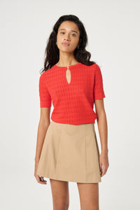 Masja Pullover | Tangerine Tango