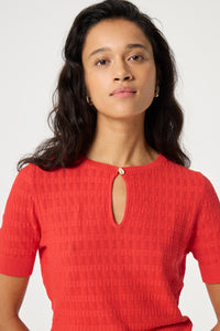 Masja Pullover | Tangerine Tango