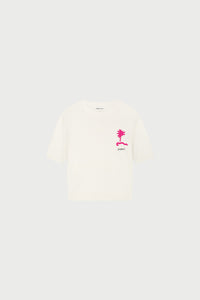 Jiska Short Sleeve Pullover | Cosy White