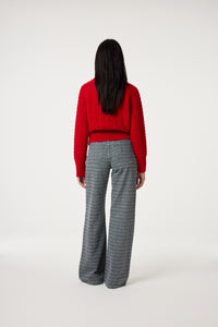 Anais Pullover | Disco Red