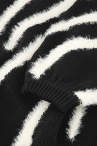 Zebra Pullover | Black